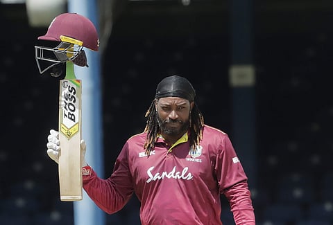 West Indies veteran Chris Gayle. (Photo | AP)