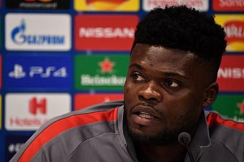 Ghanaian midfielder Thomas Partey (File Photo | AFP)