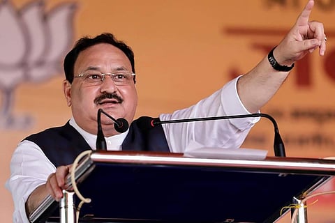 BJP National President J.P. Nadda. (Photo | PTI)