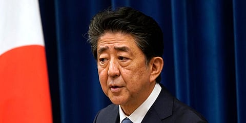 Former Japanese PM Shinzo Abe (File photo| AP)