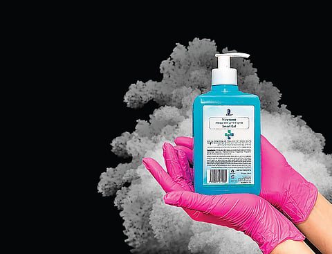 Staying safe with sanitiser