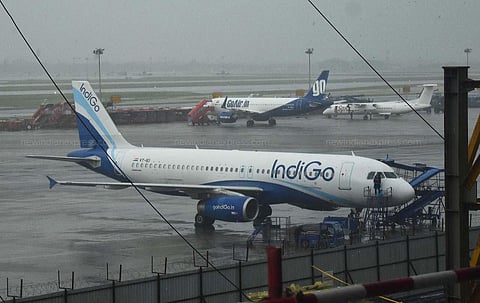 The airport was initially shut for 12 hours from 7pm to 7am due to Cyclone Nivar. However, officials extended the shutdown for two more hours. (Photo | Ashwin Prasath, EPS)