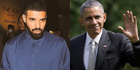 (L) Drake and (R) former US President Barack Obama (Photos | Instagram, AP)