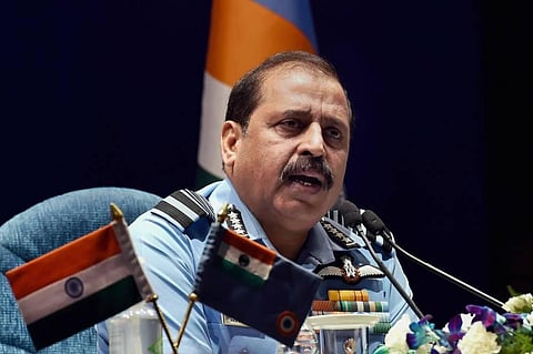 IAF chief Rakesh Kumar Singh Bhadauria (Photo | PTI)