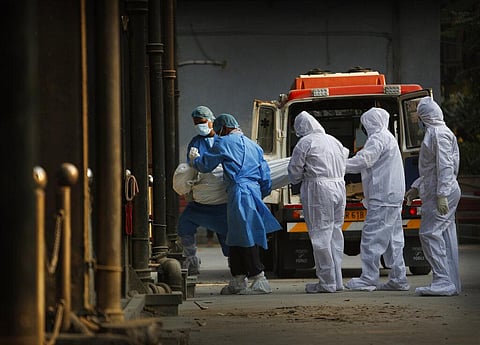As many as 131 coroanvirus-related deaths were recorded on November 18. (File Photo | AP)
