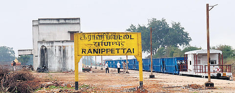 The 100-year-old railway station bordering Kancheepuram District will get operational soon | s dinesh