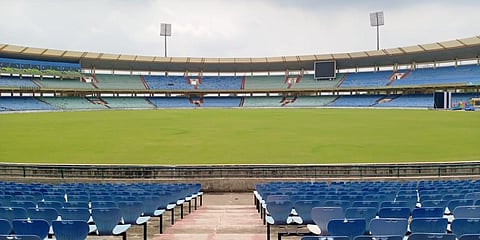 Shaheed Veer Narayan Singh International Cricket Stadium in Raipur (photo| Special Arrangement)