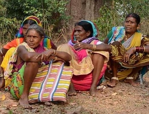 Y Ramavaram mandal tribals have to trek 30 km to reach head quarters. (Photo | EPS)