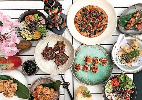 The brunch menu consists of signature sushi rolls, gyoza, tempuras, baos, Teppanyaki and much more.