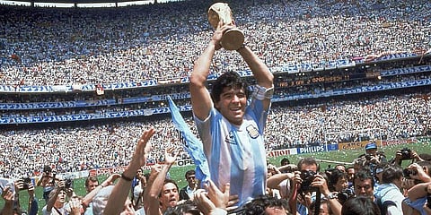 Late Argentina football star Diego Maradona (Photo | AP)