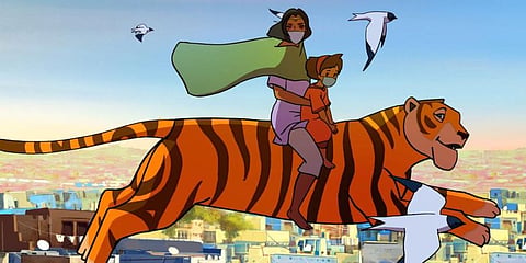'Mask' is based on the Indian female comicbook superhero Priya.