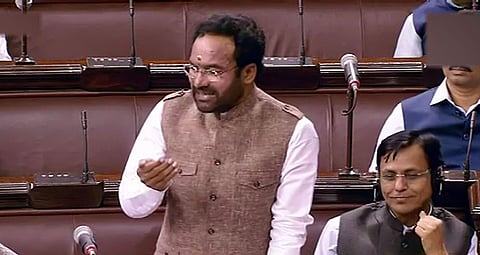 Union Minister of State for Home G Kishan Reddy (File | PTI)