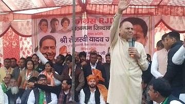 Congress candidate from Vikaspuri Mukesh Sharma. (Photo | Twitter)