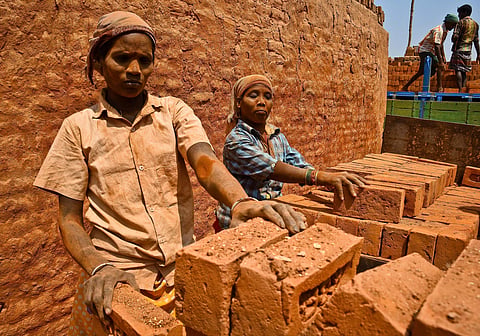 Migrant workers from other states typically arrive between January and September, particularly for kiln-related work.