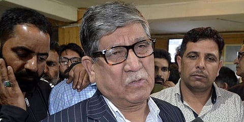 NC leader and sitting MP Mohammad Akbar Lone (Photo | YouTube Screengrab)