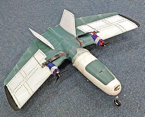 The 3D printed unmanned aerial vehicle built by T-Works