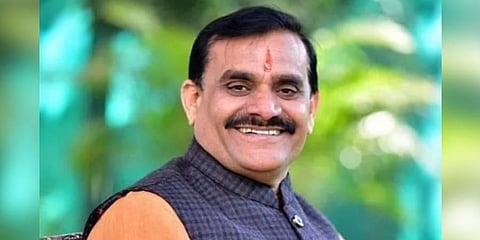Newly appointed MP BJP chief RSS’s blue-eyed boy and Khajuraho MP Vishnu Dutt Sharma appointed Madhya Pradesh BJP chief Vishnu Dutt Sharma. (Photo | EPS)
