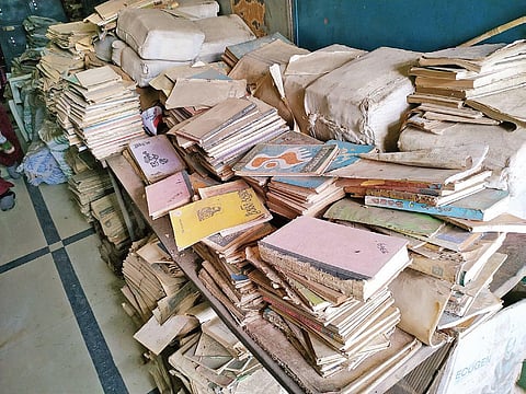Sources said the library was established with 23,000 books received from Raja Ram Mohan Roy Library Foundation and Harekrushna Mahtab State Library but only 12,093 of them have been registered and catalogued.