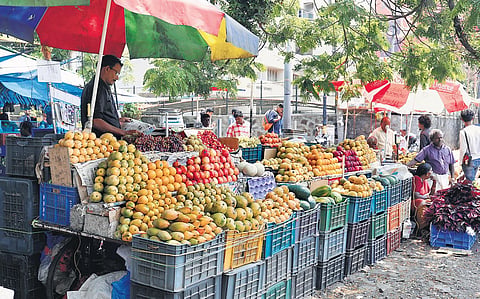 File image of a fruit stall in Kochi