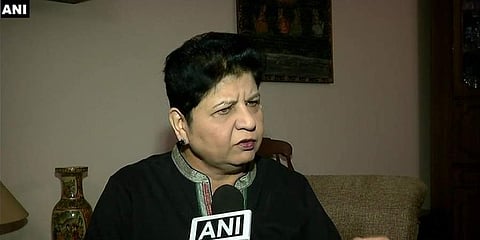 Neelam Krishnamoorthy, President, Association of victims of Uphaar tragedy (Photo | ANI)