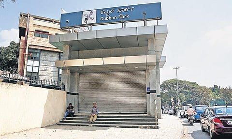 An official from BMRCL said services were affected between 7 am and 11 am, primarily because the outage disrupted lighting systems at the station, making it unsafe for passenger operations.