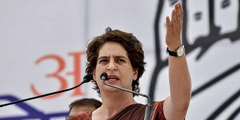 Congress general secretary Priyanka Gandhi (Photo | PTI)