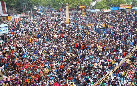 Tamukkam Ground was built in 1670 AD. (File photo | EPS)