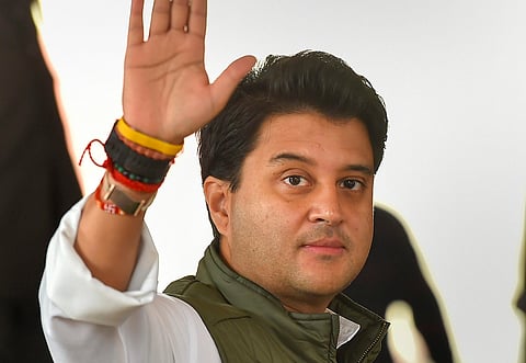 Former Congress leader Jyotiraditya Scindia (File | PTI)