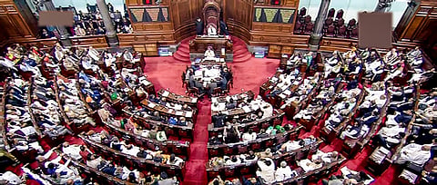 A view of the Rajya Sabha during the Winter Session of Parliament in New Delhi. (File | PTI)
