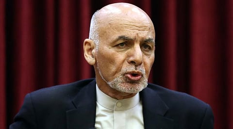 Afghanistan president Ashraf Ghani (File photo| AP)