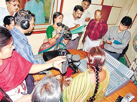 A community radio centre
