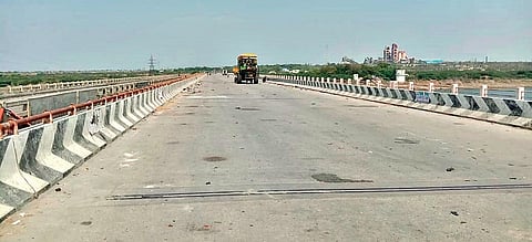 Border checkpost at Pondugala in Dachepalli mandal in Guntur district wore a deserted look on Friday. I Express