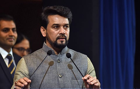 MOS Finance and Corporate Affairs Anurag Thakur. (File photo| Parveen Negi, EPS)