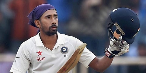 India Test wicketkeeper Wriddhiman Saha (Photo | PTI)