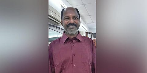 Haridasan, a native of Pallippad who was subjected to severe torture by his employer in Malaysia.