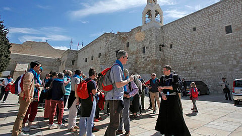 The Church of the Nativity. (File photo | AFP)