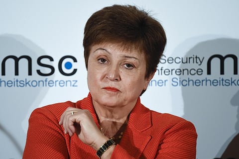 Kristalina Georgieva, Managing Director of the International Monetary Fund, attends a session on the first day of the Munich Security Conference in Munich, Germany, Friday, Feb. 14, 2020. (Photo | AP)