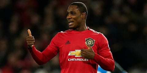 Manchester United striker Odion Ighalo (Photo | AP)