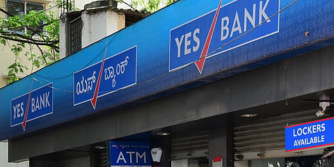 An Yes Bank branch in Rajaji Nagar, Bengaluru. (Photo| Shriram BN, EPS)