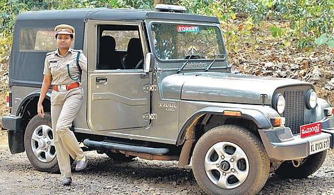 Forest Range officer S Ramya | Arun Angela
