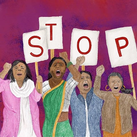 For representational purposes. (Illustration| Aasawari Kulkarni/Feminism In India)