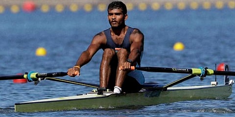 Asian Games gold-winning rower Dattu Baban Bhokanal (Photo | PTI)