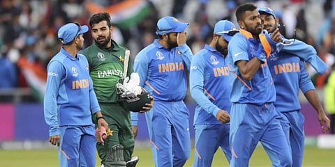 India have played against Pakistan only in ICC tournaments in the last few years due to the diplomatic tension between the two nations. (File Photo | AP)