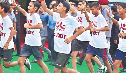 Under the programme, students are placed in groups of five each so that those who are academically stronger help the weaker ones. (Photo | EPS)