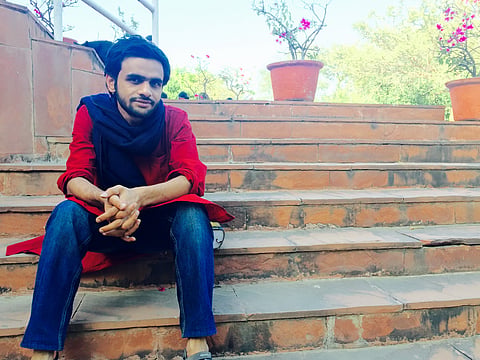 Umar Khalid at JNU campus | IANS
