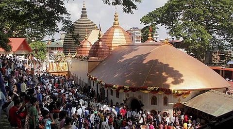 Kamakhya temple in Guwahati (Photo | PTI)