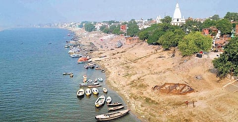 Nearly 2,400 MLD effluent gets discharged untreated daily in Ganga in normal times. (File Photo)