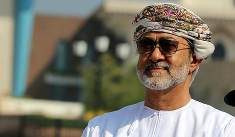 Oman's sultan Haitham bin Tariq Al Said (File photo| AP)