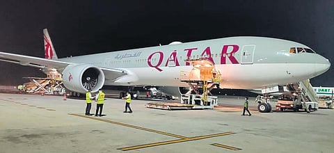 GMR-led Hyderabad Air Cargo handles the first international shipment of essential supplies via a passenger aircraft