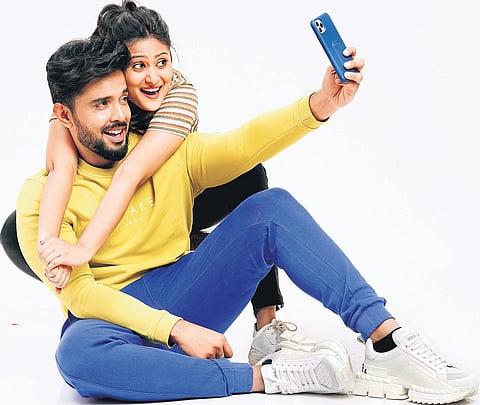 Likith Shetty and Amrutha Iyengar